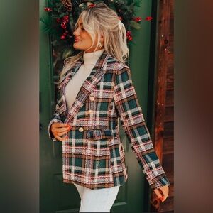 Favorable Day Tweed Blazer